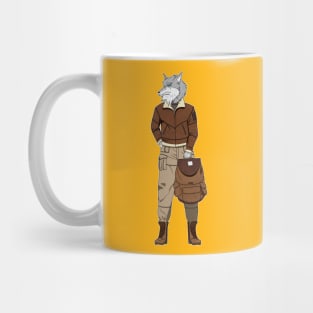 Well dressed wolf Mug